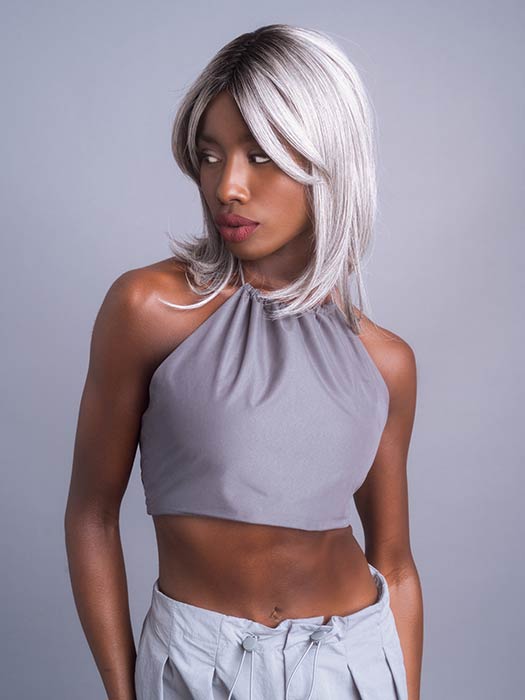 High Heat Mid Straight Topper by Rene of Paris - Regal Wigs