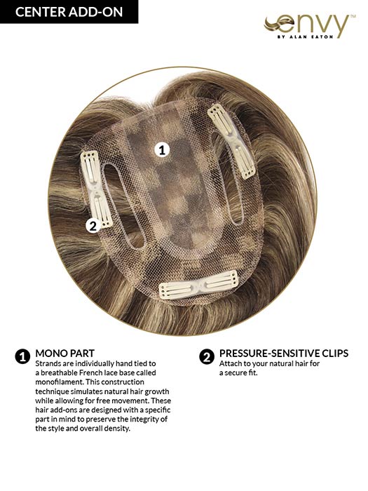 Add-On Center FP by Envy - Regal Wigs