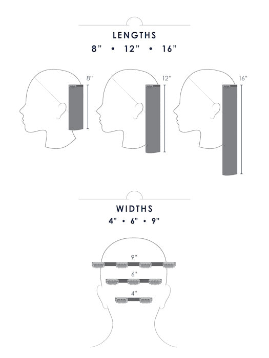 easiPieces 12" L x 6" W by Jon Renau - Regal Wigs