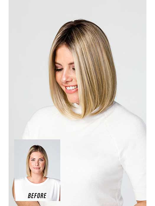 easiPart Medium HD 12" by Jon Renau - Regal Wigs