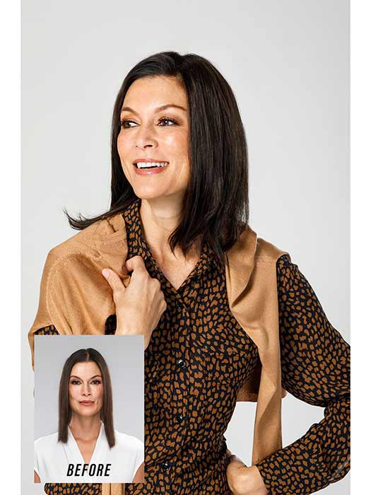 easiPart Medium HD 12" by Jon Renau - Regal Wigs