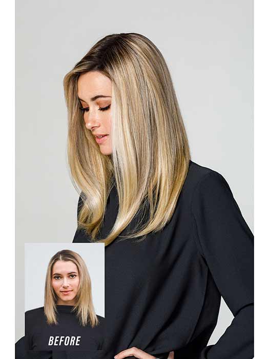 easiPart Medium HD 18" by Jon Renau - Regal Wigs