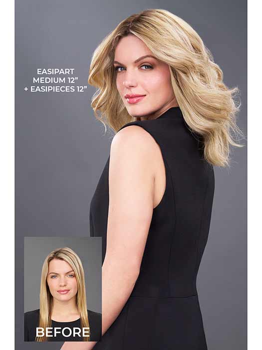 EasiPart Medium 12" by Jon Renau - Regal Wigs
