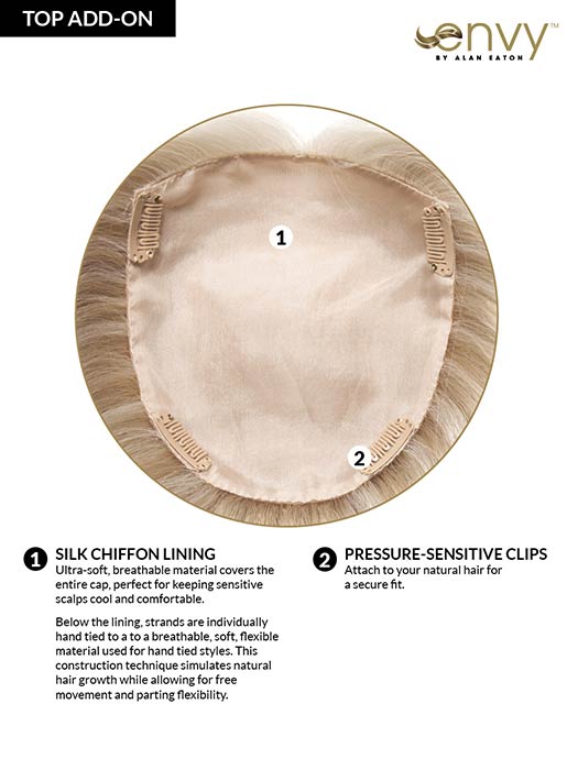 Add-On Top by Envy - Regal Wigs