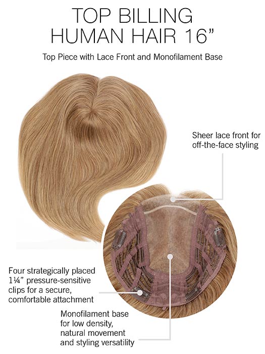 16In Human Hair Top Billing by Raquel Welch - Regal Wigs